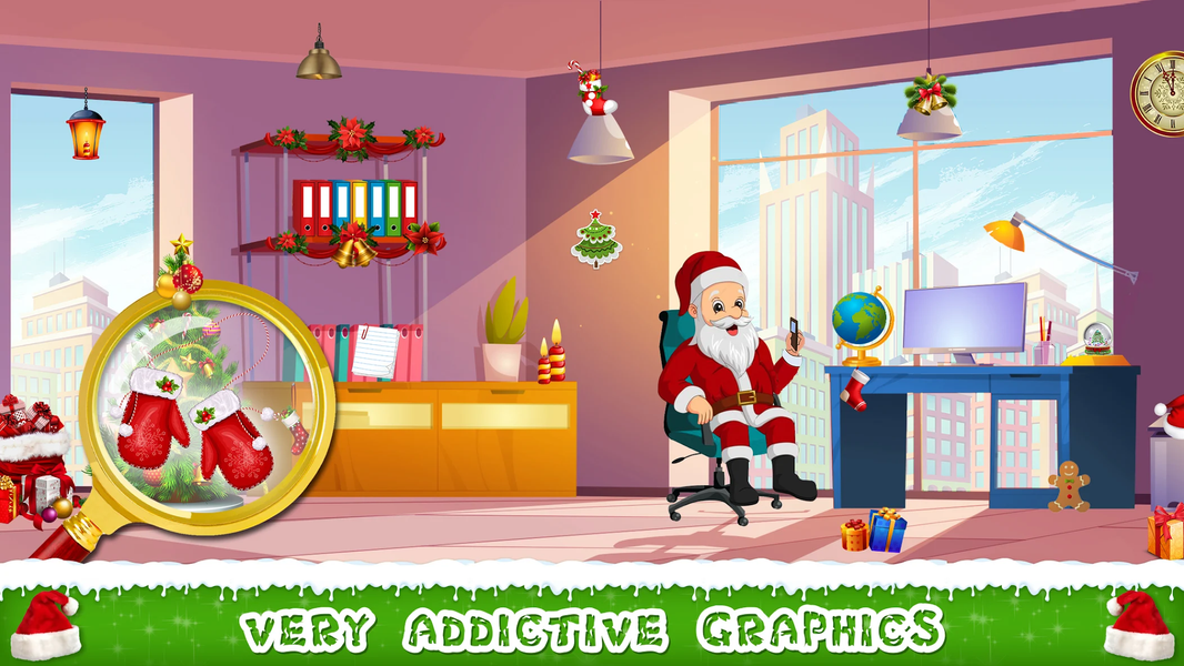 Christmas Hidden Object Game - عکس بازی موبایلی اندروید