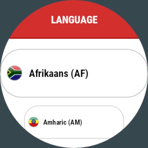 Translator (Wear OS) - عکس برنامه موبایلی اندروید