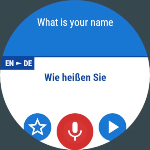 Translator (Wear OS) - عکس برنامه موبایلی اندروید