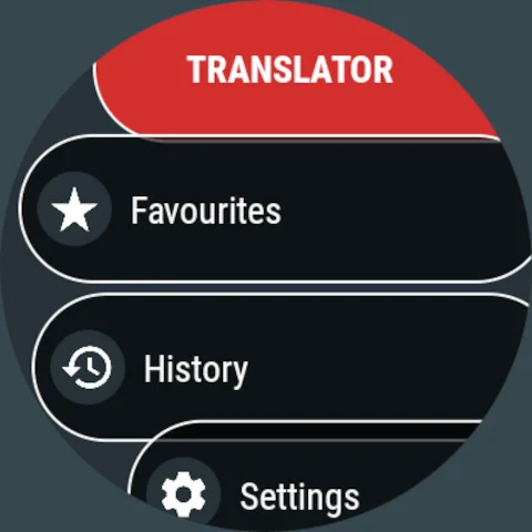 Translator (Wear OS) - عکس برنامه موبایلی اندروید