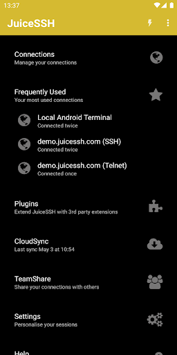 JuiceSSH - SSH Client - Image screenshot of android app