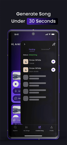 Song GPT | Udio AI - عکس برنامه موبایلی اندروید