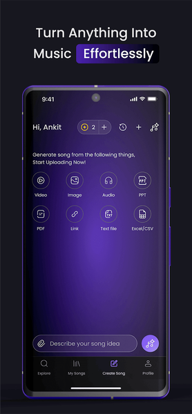 Song GPT | Udio AI - Image screenshot of android app
