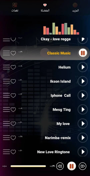 My Ringtones - Phone Ringtones - عکس برنامه موبایلی اندروید