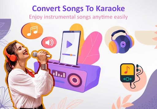 Convert Songs to Karaoke - عکس برنامه موبایلی اندروید