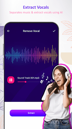 Convert Songs to Karaoke - عکس برنامه موبایلی اندروید