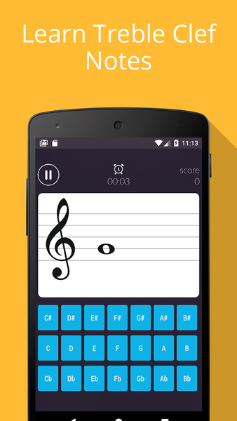 Note, Sight Reading, Ear Train - Image screenshot of android app