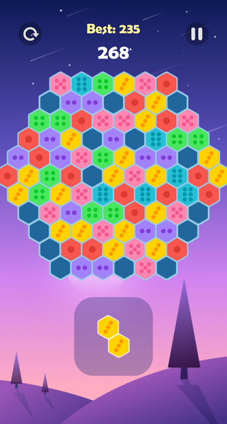 Hex Merge - عکس بازی موبایلی اندروید