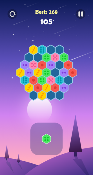 Hex Merge - عکس بازی موبایلی اندروید
