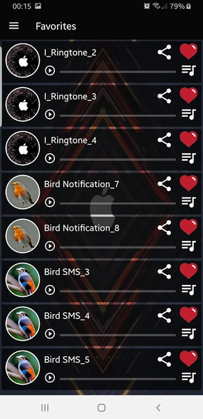 Ringtone for iphone: Android™ - Image screenshot of android app