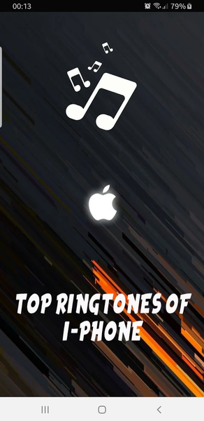 Ringtone for iphone: Android™ - Image screenshot of android app