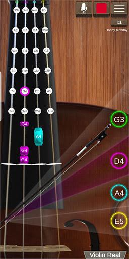 Violin Real - عکس بازی موبایلی اندروید