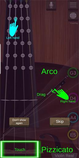 Violin Real - عکس بازی موبایلی اندروید