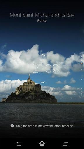 α CLOCK - Image screenshot of android app