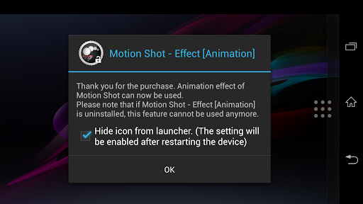 Motion Shot-Effect [Animation] - Image screenshot of android app