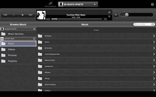 Network Audio Remote - Image screenshot of android app