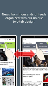 News Suite by Sony - عکس برنامه موبایلی اندروید