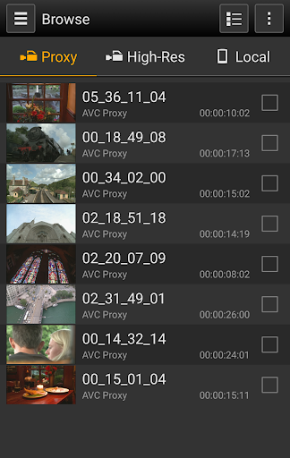 Content Browser Mobile - عکس برنامه موبایلی اندروید