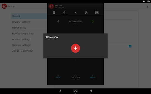 Video & TV SideView Voice - Image screenshot of android app