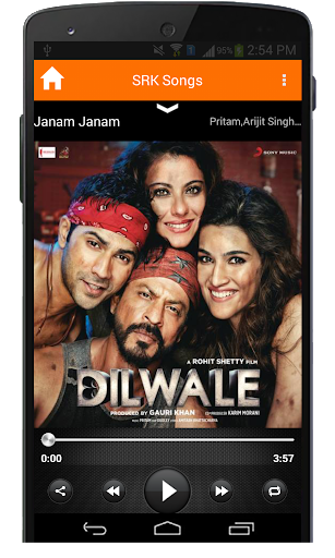 SRK Hindi Movie Songs - عکس برنامه موبایلی اندروید