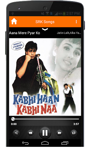 SRK Hindi Movie Songs - عکس برنامه موبایلی اندروید