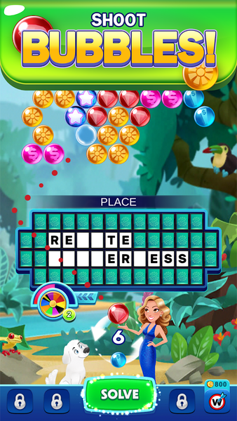 Wheel of Fortune: Pop Bubbles - عکس بازی موبایلی اندروید