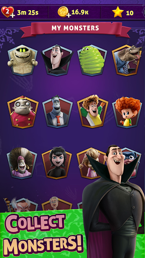 Hotel Transylvania Puzzle Blast - Matching Games - Gameplay image of android game