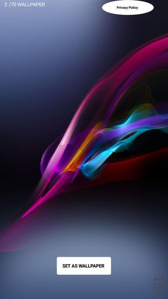 SONY XPERIA Z Wallpapers - Image screenshot of android app