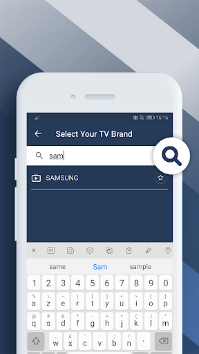 Universal TV Remote - MyRem - Image screenshot of android app
