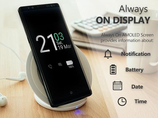 Always on Display Amoled Super Free - عکس برنامه موبایلی اندروید