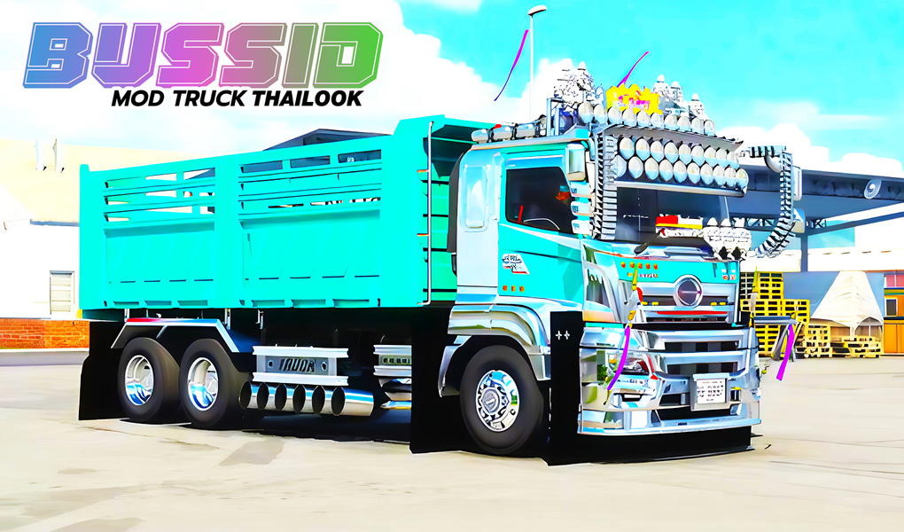 Bussid Mod Truck Thailook - عکس برنامه موبایلی اندروید