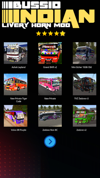 Bussid Indian Livery Horn Mod - عکس برنامه موبایلی اندروید
