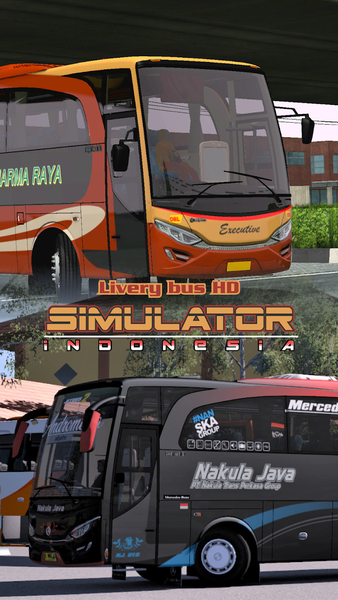 Livery Bus HD Simulator Indo - عکس برنامه موبایلی اندروید