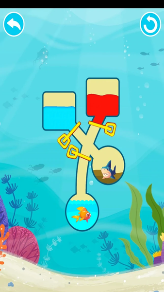 Save the Fish - Puzzle Game - Gameplay image of android game