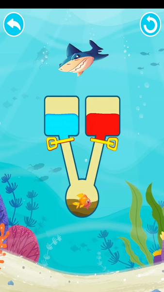 Save the Fish - Puzzle Game - Gameplay image of android game