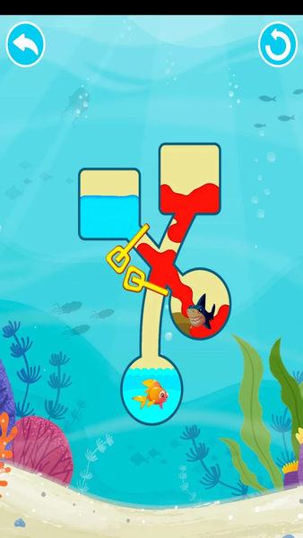 Save the Fish - Puzzle Game - Gameplay image of android game