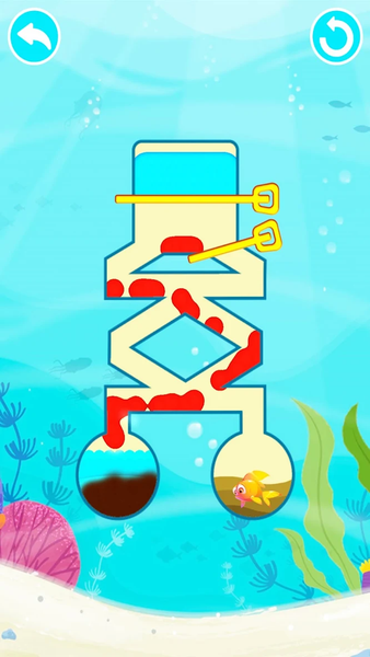 Save the Fish - Puzzle Game - Gameplay image of android game