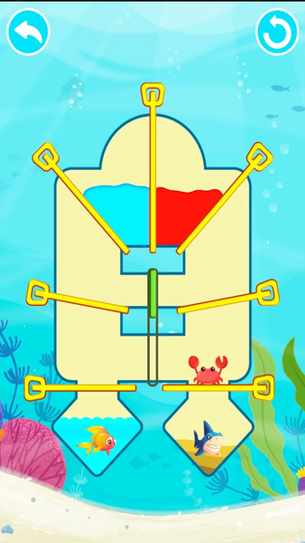 Save the Fish - Puzzle Game - Gameplay image of android game