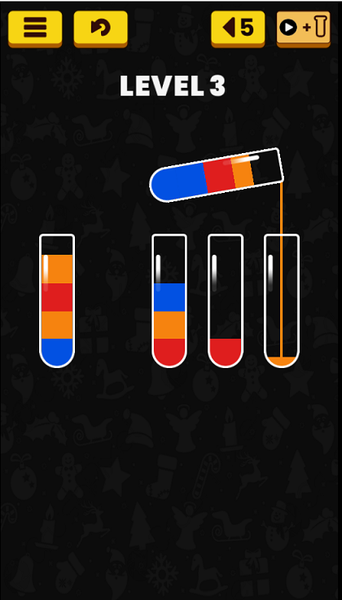 Water Color Sort Game - عکس بازی موبایلی اندروید