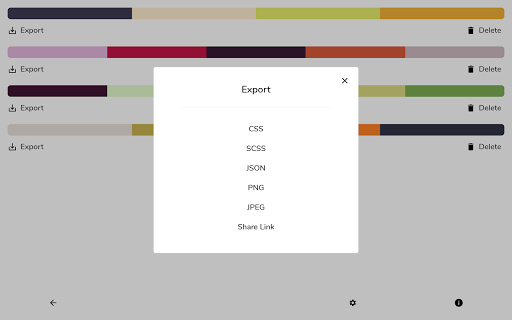 Pigments Color Palette Creator - عکس برنامه موبایلی اندروید