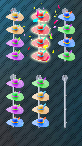 Sort fantasy - Color sort - عکس برنامه موبایلی اندروید