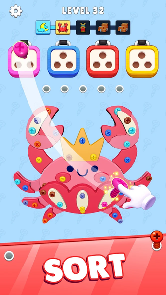Unscrew ۳D - Pin Jam Puzzle - عکس بازی موبایلی اندروید