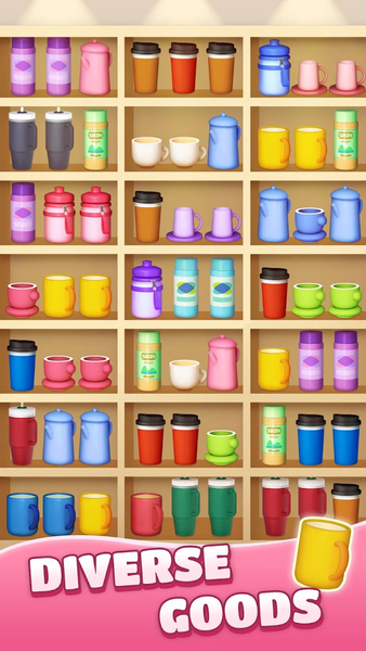 Goods Matching Games: 3D Sort - Gameplay image of android game