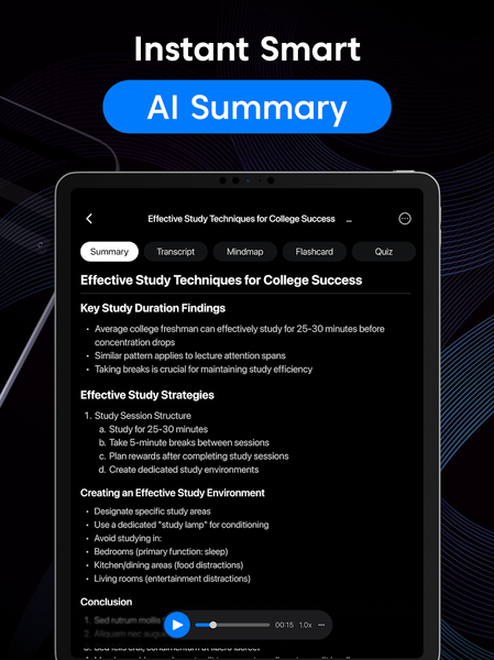 NoteX: AI Note Taker, Notebook - عکس برنامه موبایلی اندروید