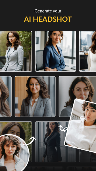 AI Headshot Generator - ShotX - Image screenshot of android app