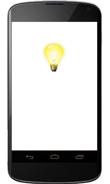 Flashlight HD LED (tiny) - Image screenshot of android app