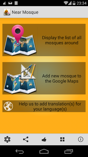 Near Mosques Finder - Image screenshot of android app
