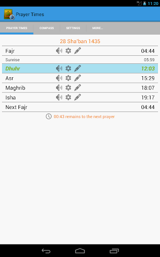 Prayer Times, Salat & Qibla - عکس برنامه موبایلی اندروید