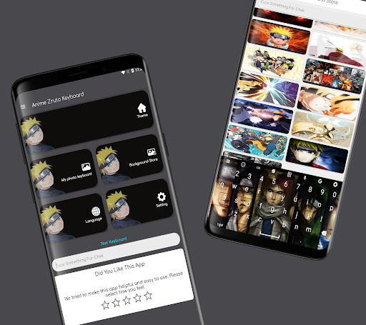 Anime Zruto Keyboard - Image screenshot of android app