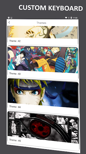 Anime Zruto Keyboard - Image screenshot of android app